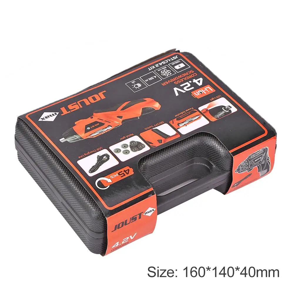 

4.2V Electric Screwdriver Rechargeable Cordless Charging Electric Screwdriver Set Hand Drill Household Electric Power Tools