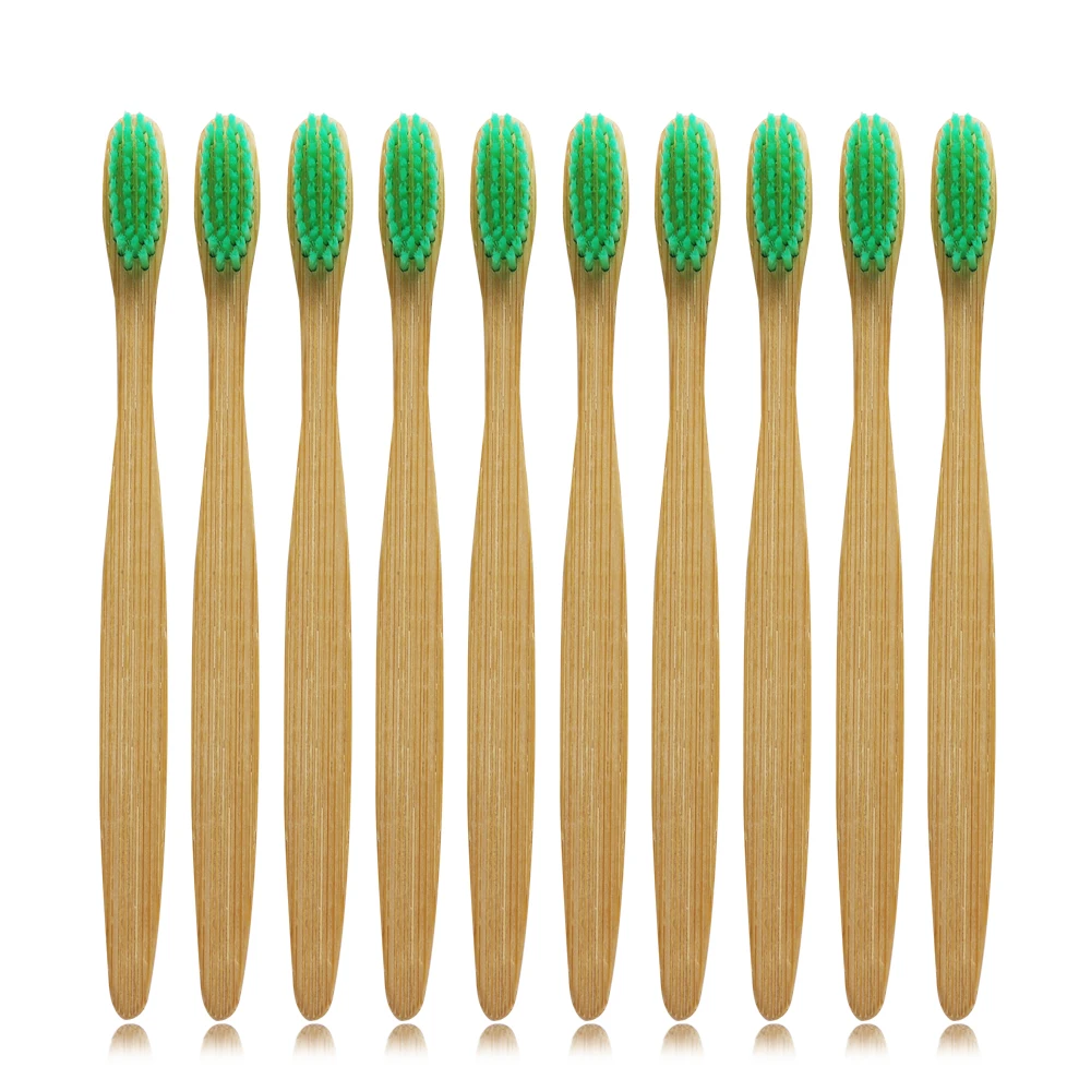 Деревянный мягкий экологически чистый бамбуковый скребок для языка DR.PERFECT 10