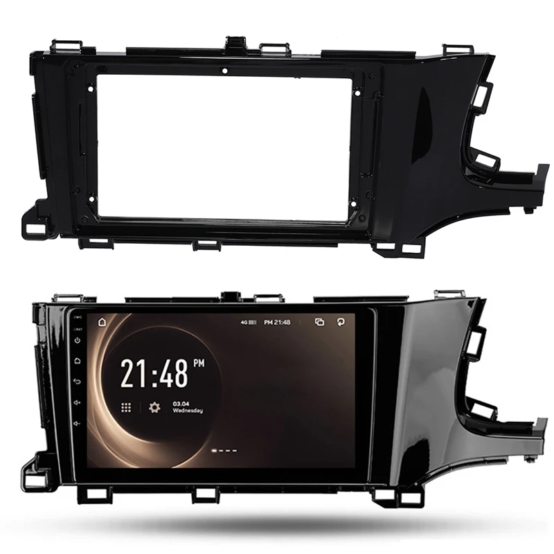 

Автомобиль Радио панель для 2015 + Honda Shuttle 9 дюймов стерео DVD плеер приборной панели комплект Уход за кожей лица пластины