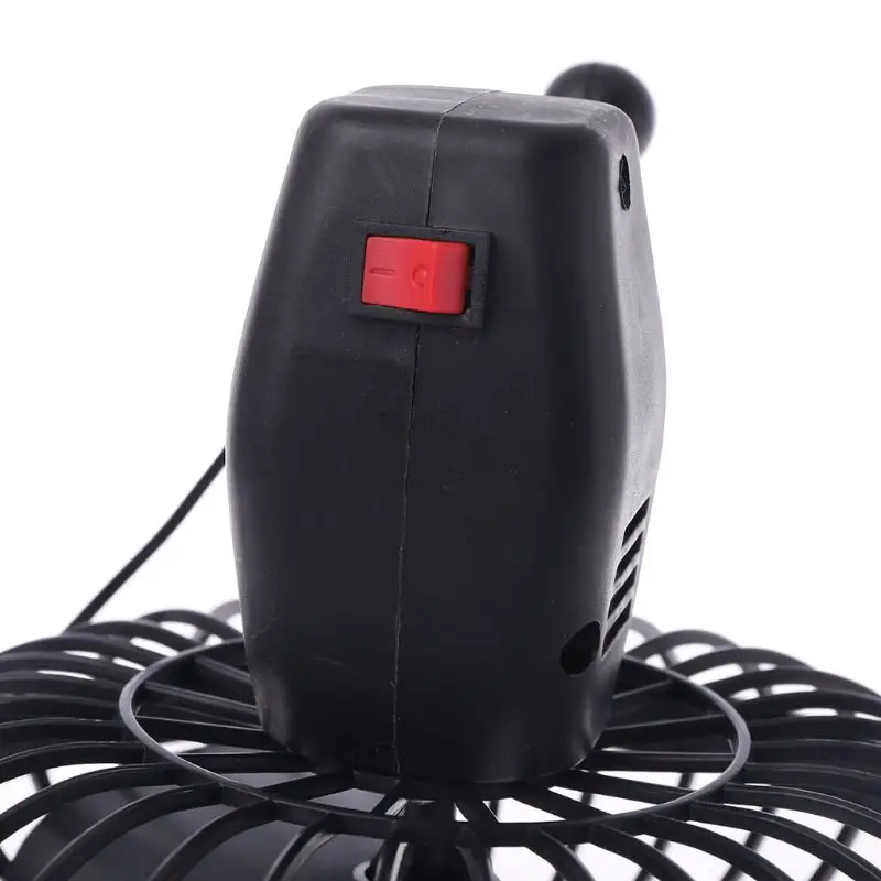 

New 12V Powered Mini Car Vehicle Cooling Air Fan Adsorption Summer Gift