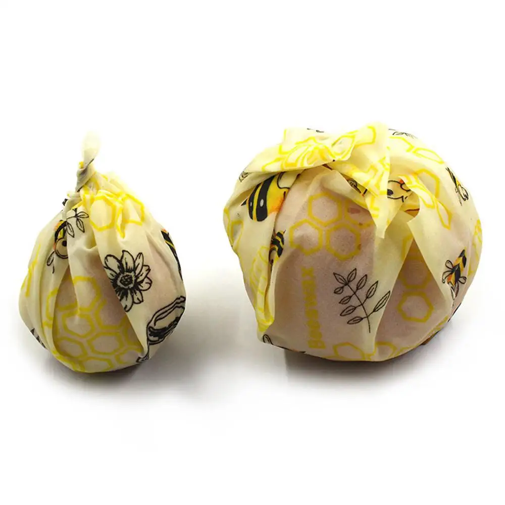 

Beeswax Food Wrap Set Eco-friendly Reusable Food Wraps Keep Food Fresh Longer without Plastic