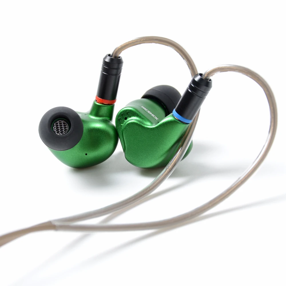 NICEHCK M6 4BA+ 2DD металлические наушники HiFi Hybrid 6 шт в ухо наушники гарнитура монитор наушники с MMCX съемный кабель для наушников