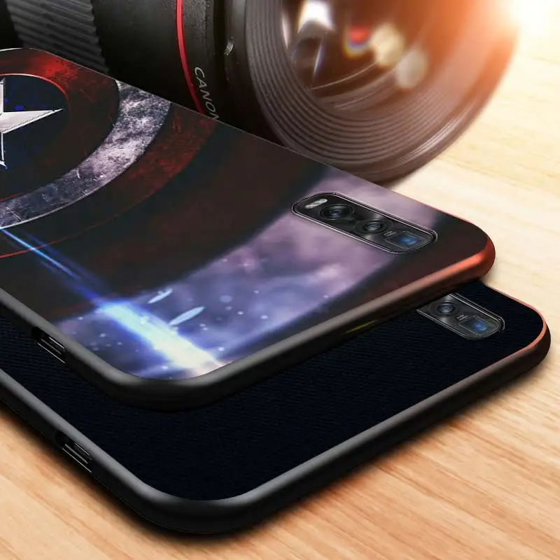 

Marvel Hero shield for OPPO A12 A1K A11X A12E A31 A32 A52 A53S A53 A72 A73 A92 A93 Find X2 X3 2018 2020 Lite Neo Phone Case