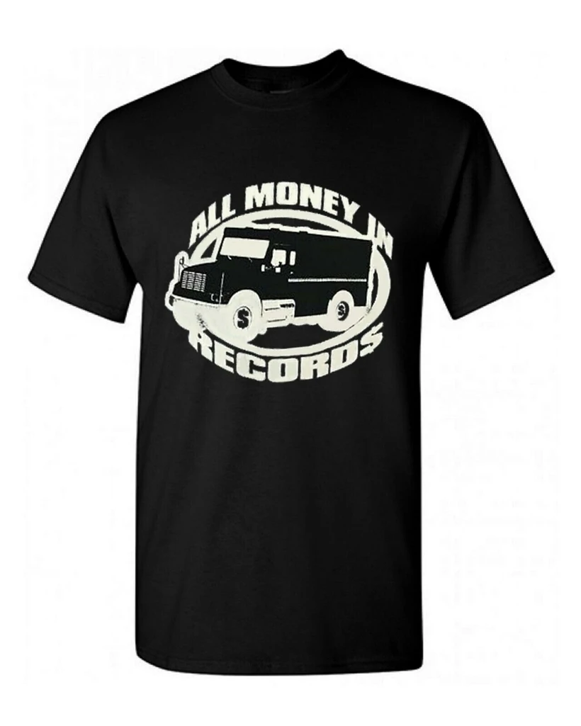 Nipsey Hussle Rapper All Money In Records - Black T-Shirt 34Th 30Th 40Th 50Th Birthday Tee Shirt | Мужская одежда