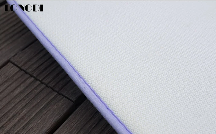 TONGDI Впитывающий Коврик для ванной комнаты мягкий коралловый бархатный коврик