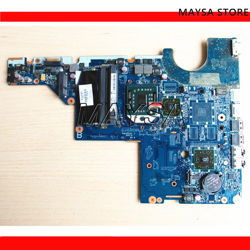 Материнская плата для ноутбука 623915 001 подходит системной платы COMPAQ PRESARIO CQ56 G56. 100%