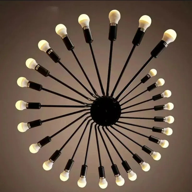 

modern luminaire suspendu glass living room Home Decoration E27 Light Fixture bedroom industrial lamp lustre pendente