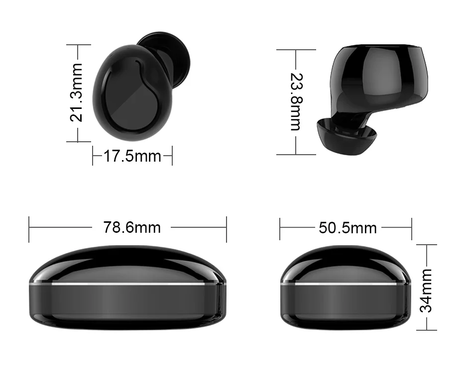 TiYiViRi X29 TWS Беспроводные Мини Bluetooth наушники спортивный телефон с микрофоном портативная зарядная коробка для Xiaomi huawei стерео наушники