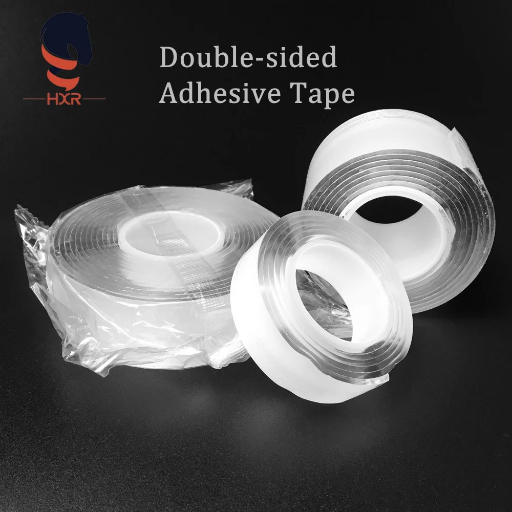 

2MM Strong Sticky Dubbelzijdig Multifunction Transparent Washable Reusable Double Sided Nano Tape