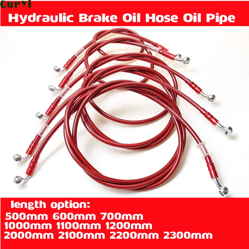 

Universal Motorcycle Hydraulic Brake line Oil Hose Tube For Dirt Pit Bike Motorcross Moped scooter Cub ATV Quad UTV Go Kart