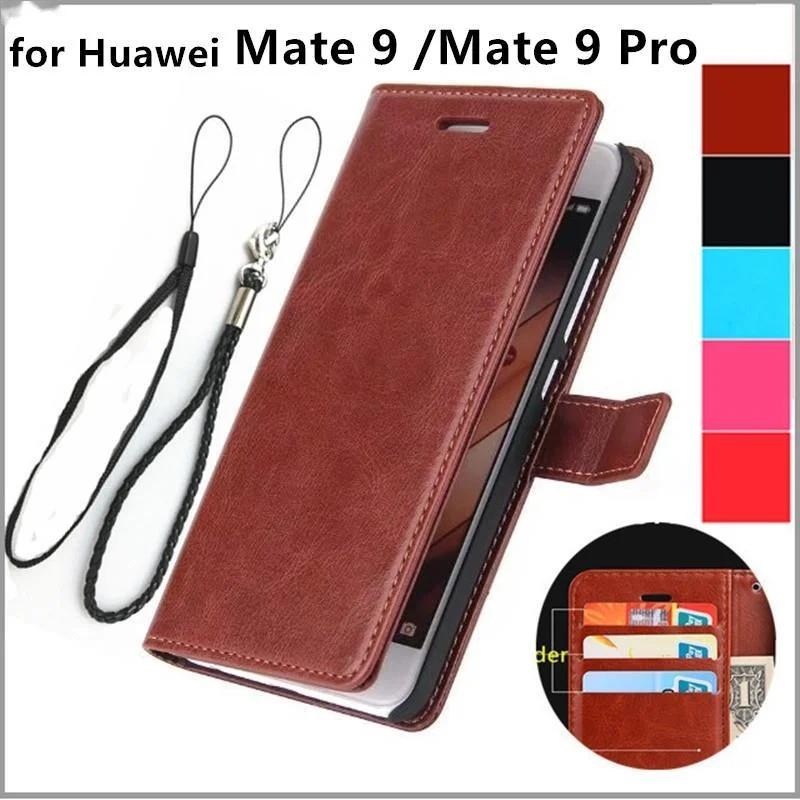 

retro leather Flip Case Card Holder Cover Case for Huawei Mate 9 10 20 Pro lite 20X Protective Cover Magnetic Buckle Holster