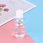 Мини парфюмерная косметическая бутылка 4 Шт Маленькая прозрачная пластиковая пустая бутылка-дозатор для лосьона вращается