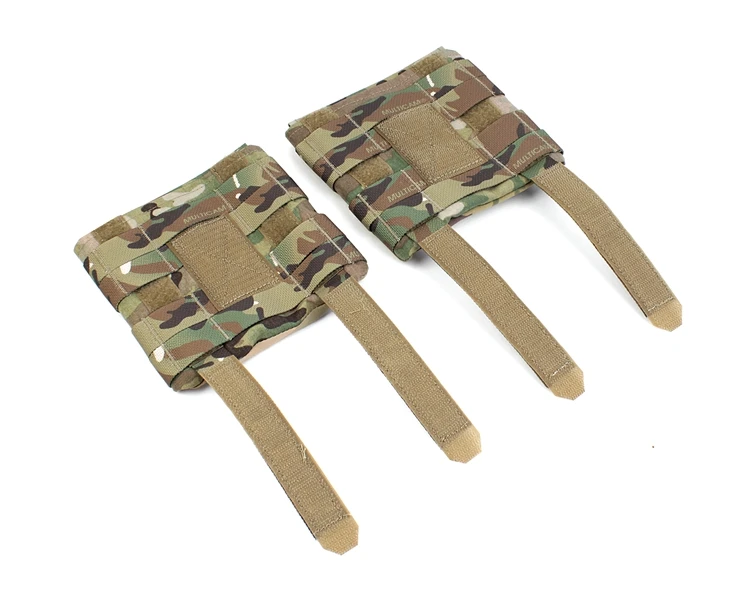 Outdoor Sports Vest CP 6x6 MOLLE Side Soft Board Bag JPC2.0 AVS LV119 Side Wall Sub Bag 1 Pair