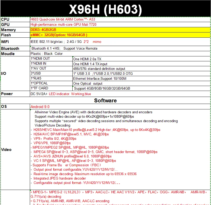 X96H Android 9,0 приставка подписка Франция Испания Германия Европа 7300+ Live 8300+ VOD есть каналы для взрослых smart tv box
