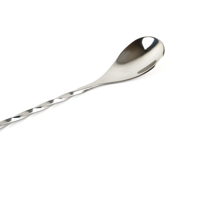 Нержавеющая сталь бар смешивания ложки коктейльный Напиток Смеситель ложка для