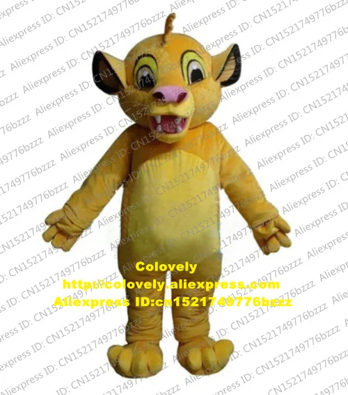 Костюм талисман с симбой Король Лев костюм персонажа из мультфильма для взрослых