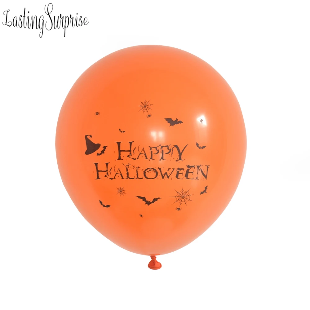 Латексные шары на Хэллоуин с привидениями реквизит дом Globos конфетти летучая мышь