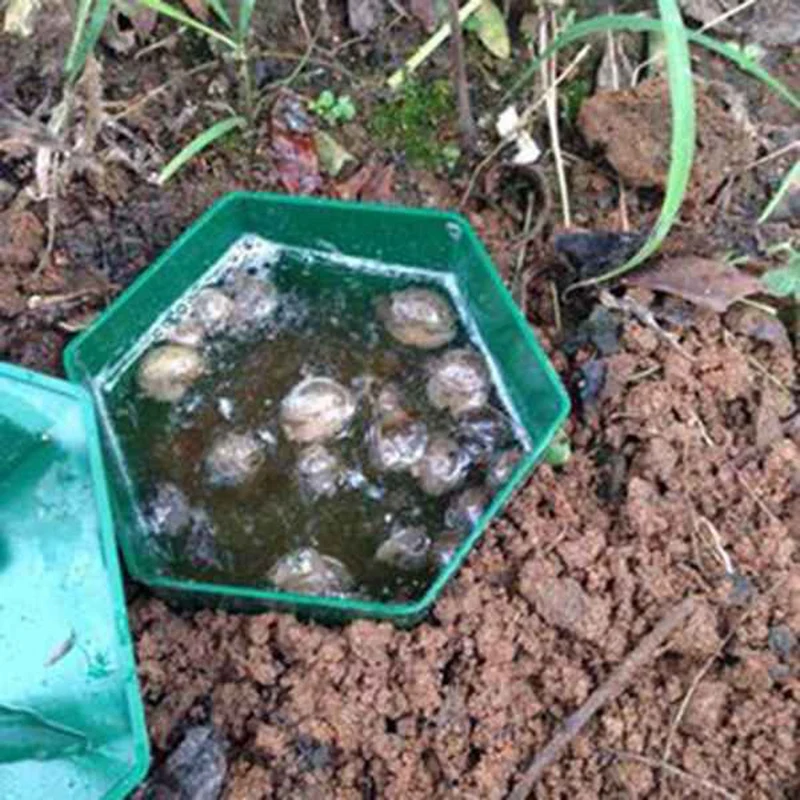 

4Pcs Eco-Friendly Snail Cage House Snail Trap Catcher Pests Reject Gintrap Tools Animal Pest Repeller Garden