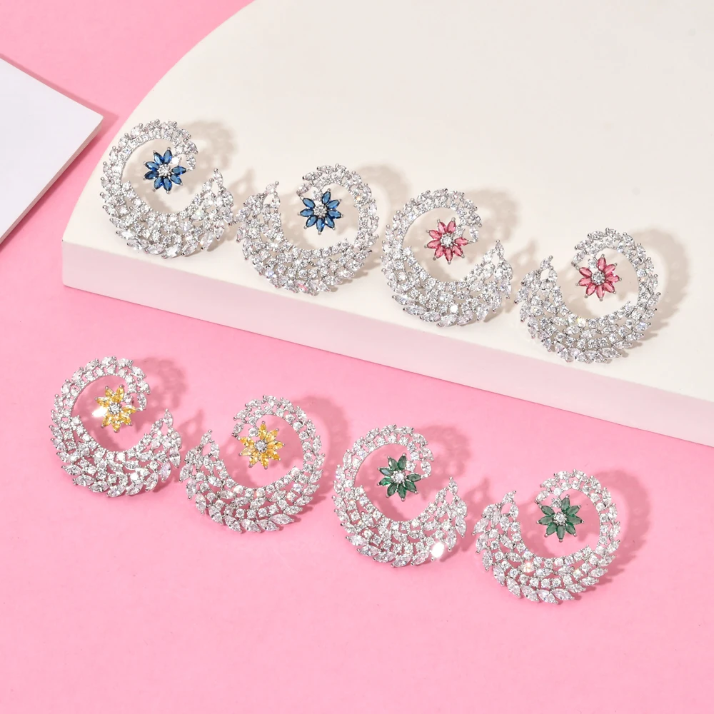 В европейском и американском стиле Мода темперамент высокое качество AAA циркон