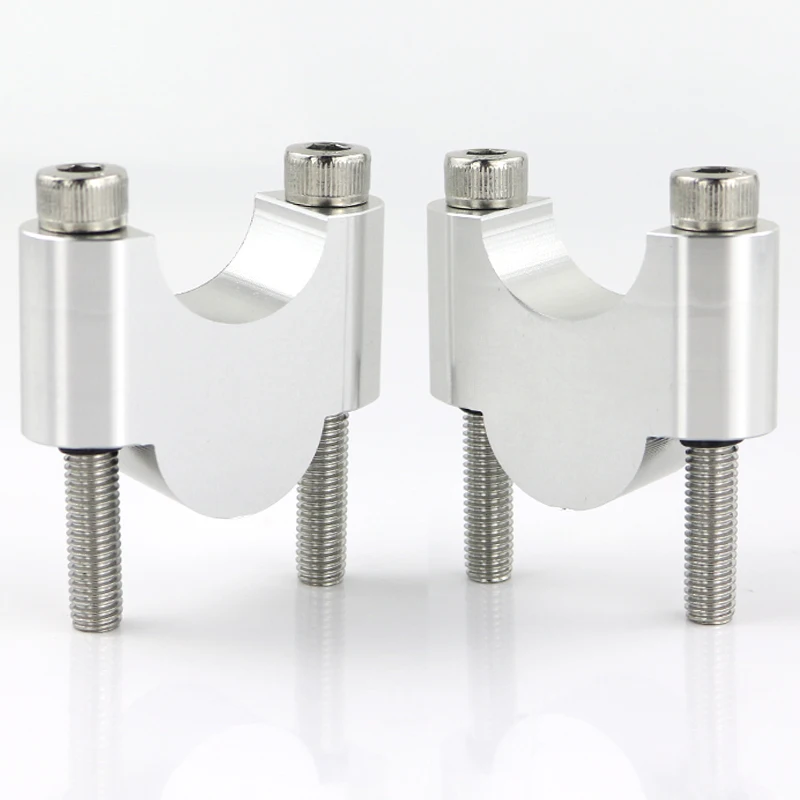 Silver Riser 30mm Для Honda CB500X NC700X NC750X 22 мм 7/" Руль жира стояк монтажные стояки МОТОЦИКЛ ЧПУ Заготовка алюминий - Цвет: Silver Riser 30mm