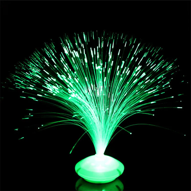 Светодиодный волоконно-оптические огни красочные с рисунком из маленьких звёзд