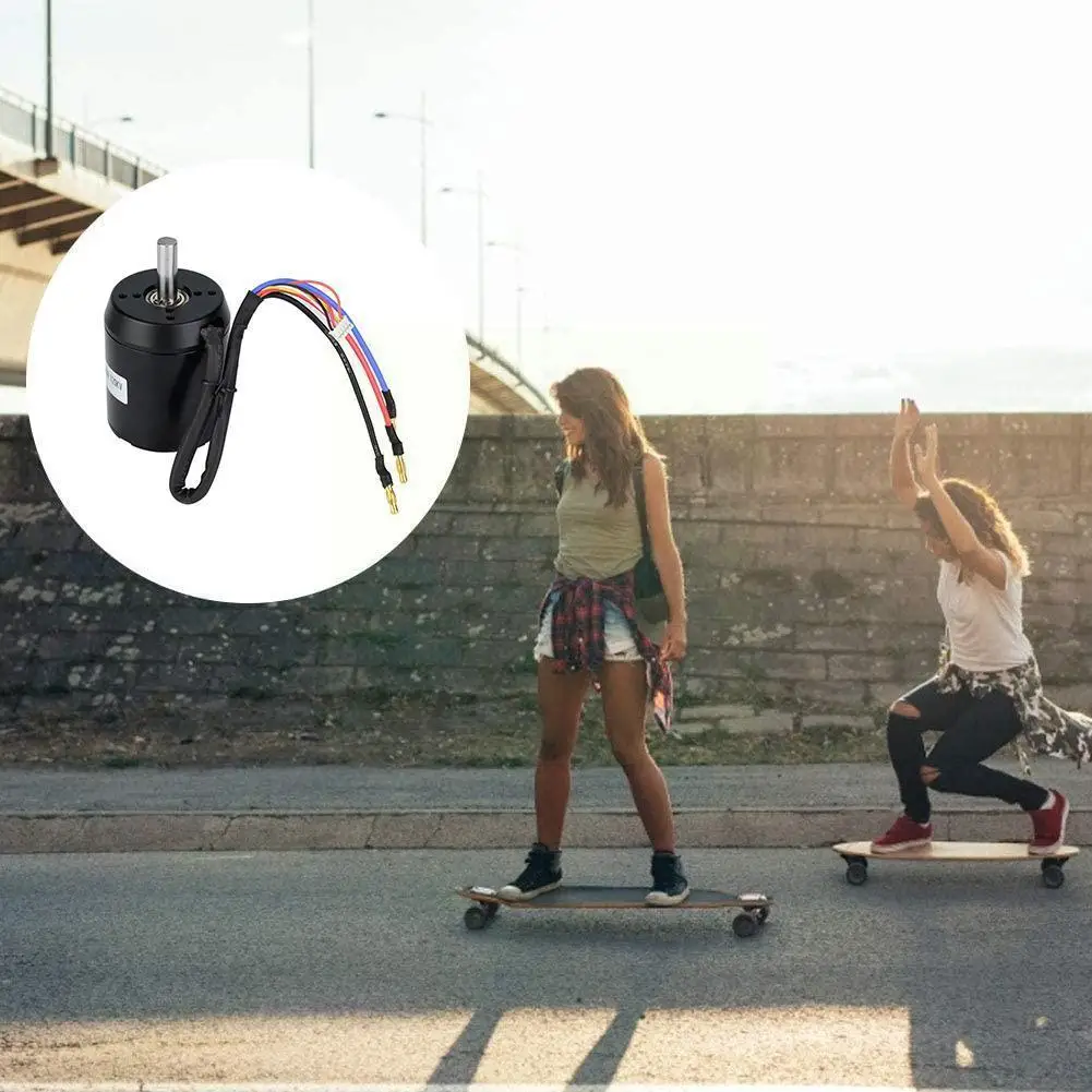 

Мотор для скейтборда, высокомощный бесщеточный двигатель, аксессуары для электрического индукционного баланса, мотор, скейтборд, скейтбор...