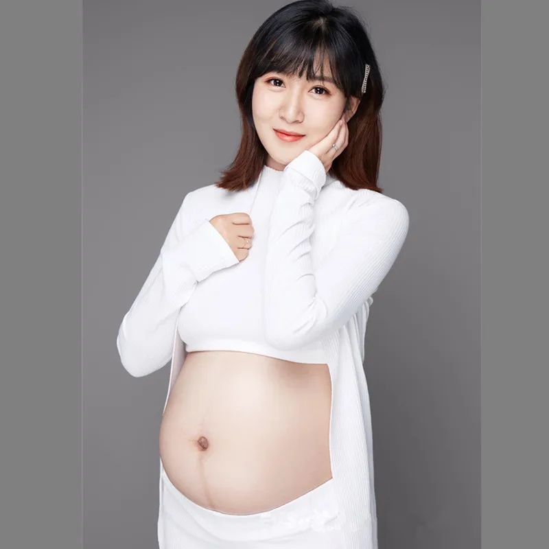 Беременности и родам Подставки для фотографий трикотажные хлопковые средства