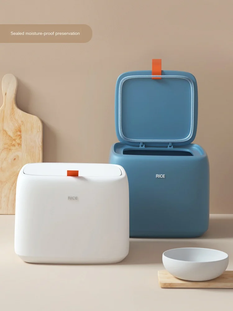 Ведро для хранения еды собак и кошек влагостойкий герметичный цилиндр в