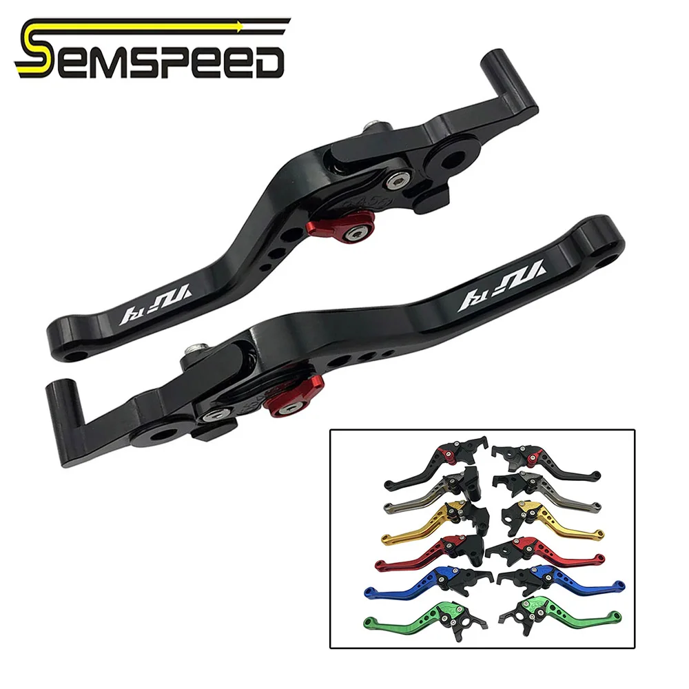 SEMSPEED Мотоцикл CNC YZF Короткие сцепные рычаги для Yamaha YZF-R6 1999-2004 FZ1 FAZER 2001-2005 R6S КАНАДА