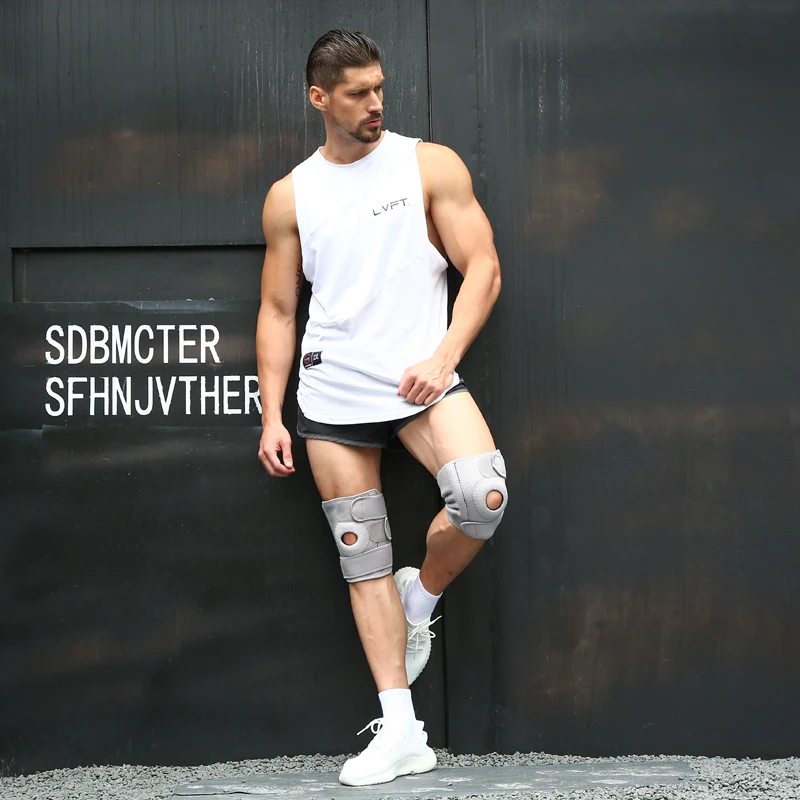 1 шт. неопреновый наколенник Регулируемый скалолазание Велоспорт Баскетбол