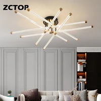 creative led chandelier home indoor lights for living room dining room kitchen decor ceiling chandelier lamps acrylic lighting