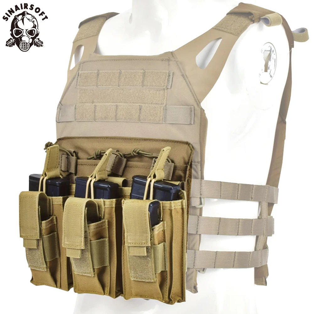 SINAIRSOFT тактическая нейлоновая сумка для охоты с системой Молле тройная 223/5 56 мм