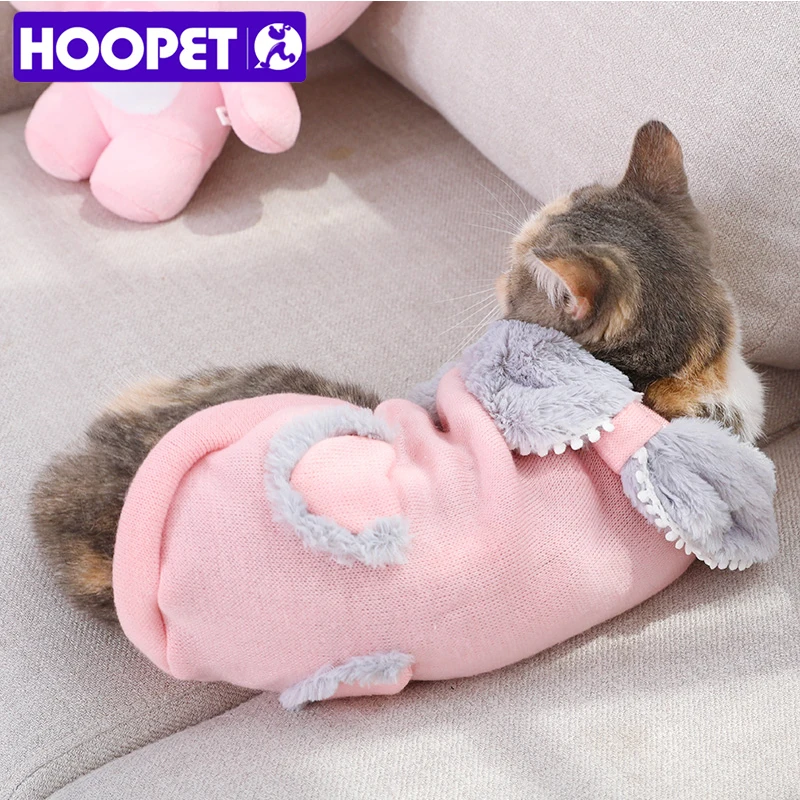 HOOPET теплая одежда для кошек собак Осень зима домашних животных свитер маленьких