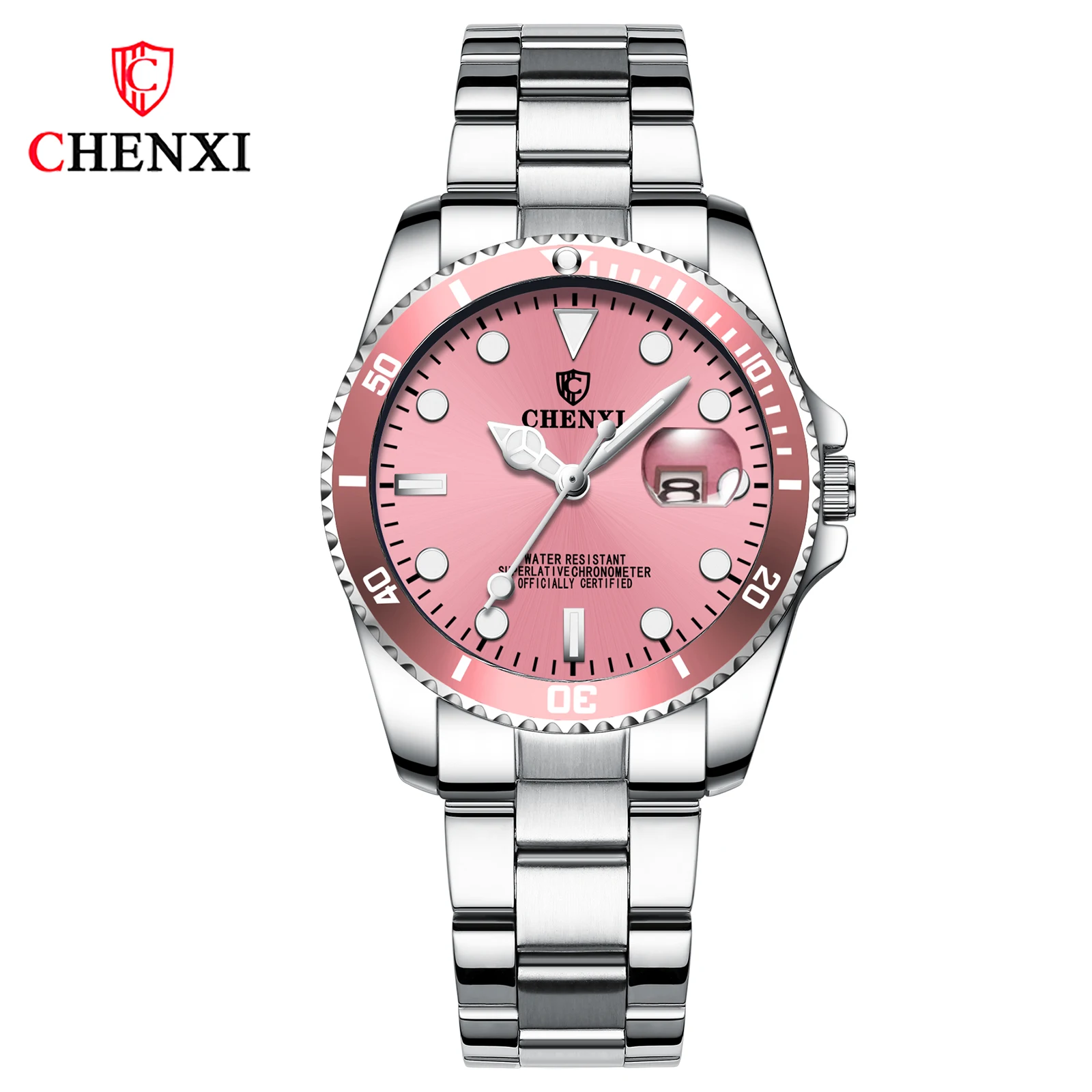 

CHENXI Women Watch Top Brand Luxury Steel Strap Waterproof Ladies Wristwatches Fashion Bracelet Quartz Watches Female Clock