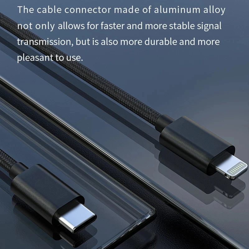 Кабель для передачи данных FiiO LT-LT1 Lightning на Type-C OTG устройств iOS подключение USB DAC AMP