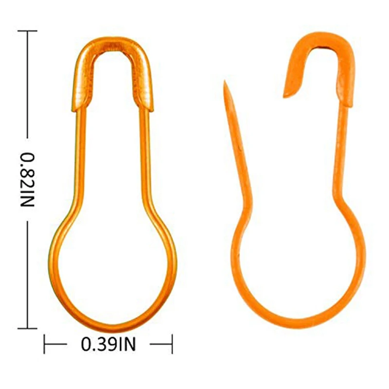 

1000 Pcs Bulb Gourd Pins- Metal Calabash Pins Pear Shaped Pins for Knitting Stitch Markers, Sewing Clothing Diy Craft Making