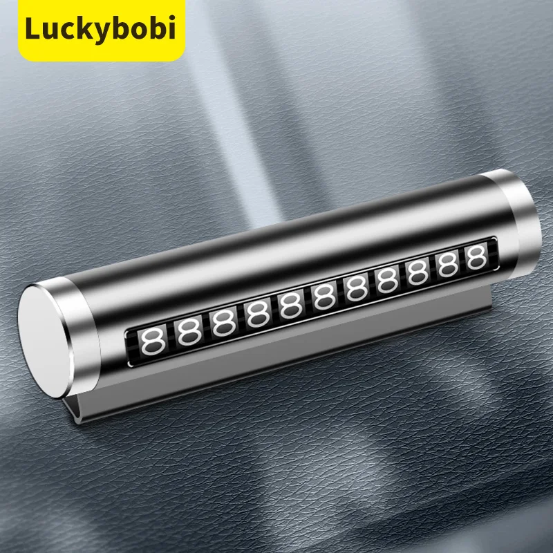 

Phone Number In Car Parking License Plate Temporary Stop Sign Temporary Car Parking Card Phone Number Card Plate Hidden Switch
