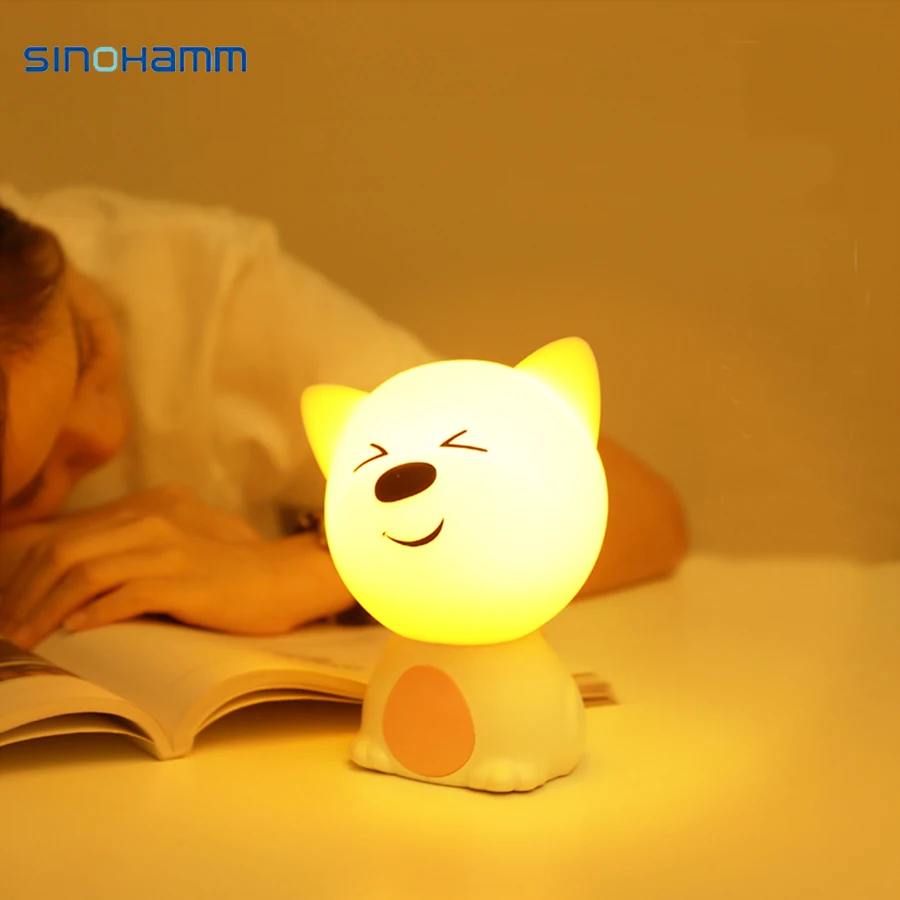 Светодиодный Ночной светильник перезаряжаемый ночник для кормления ребенка RGB