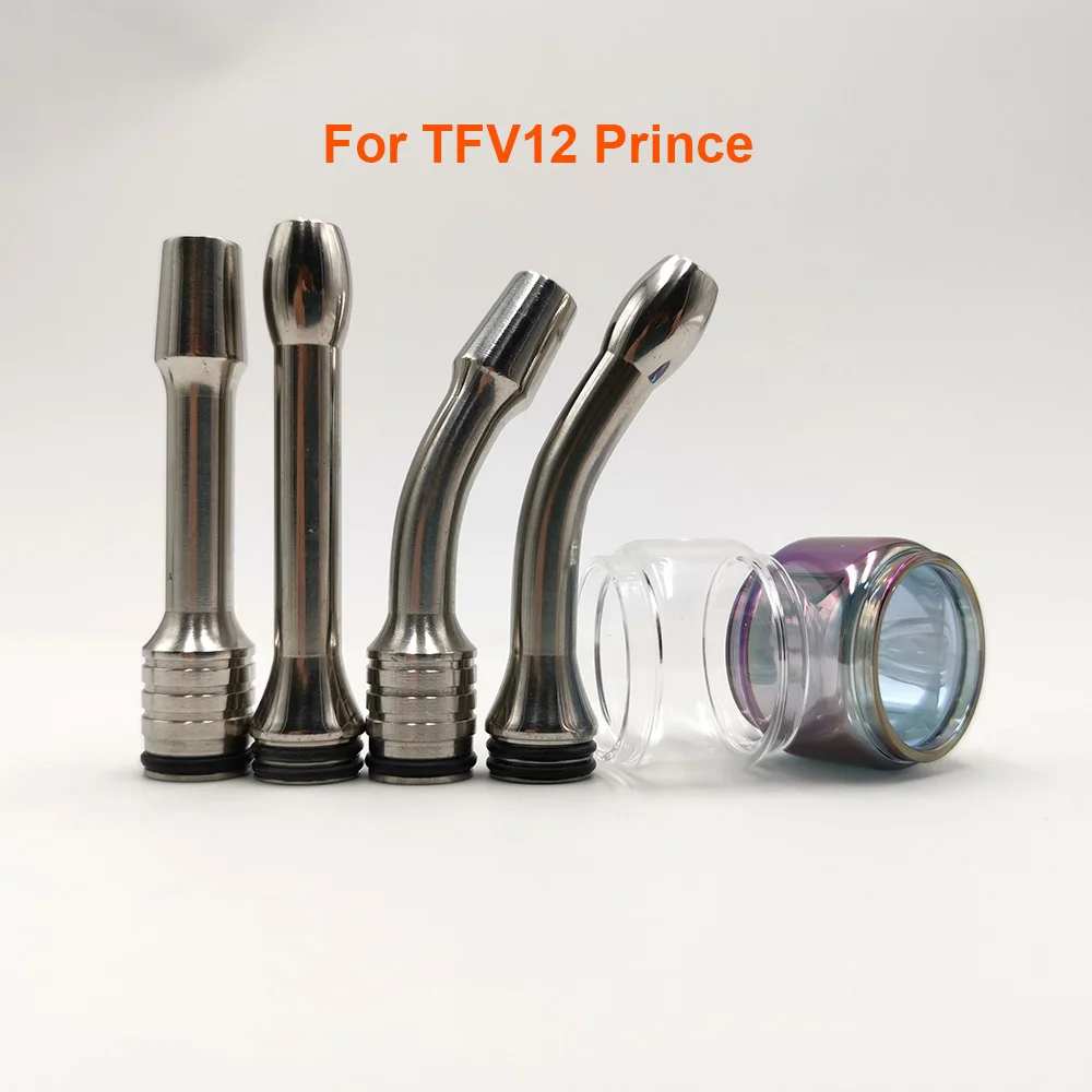 Высокое качество 1 шт. из нержавеющей стали длинный мундштук пирекс + прозрачная