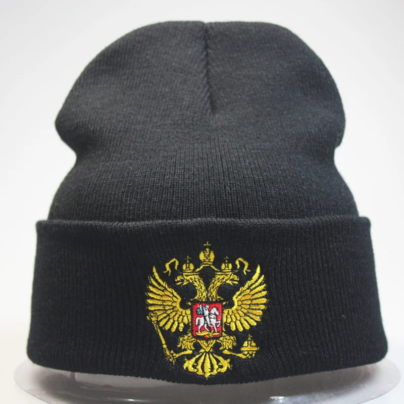 Зимние регулируемые шапки головной убор однотонные теплые вязаные спортивные