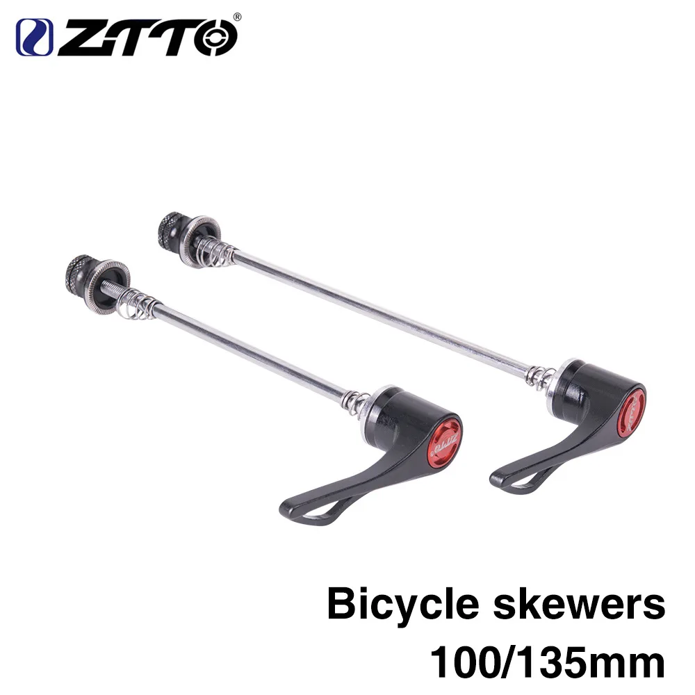 

ZTTO 1 Pair Hub Quick Release Skewers Mountain & Road Bike Bicycle Hub QR Levers durable practical bike bicycle accessories