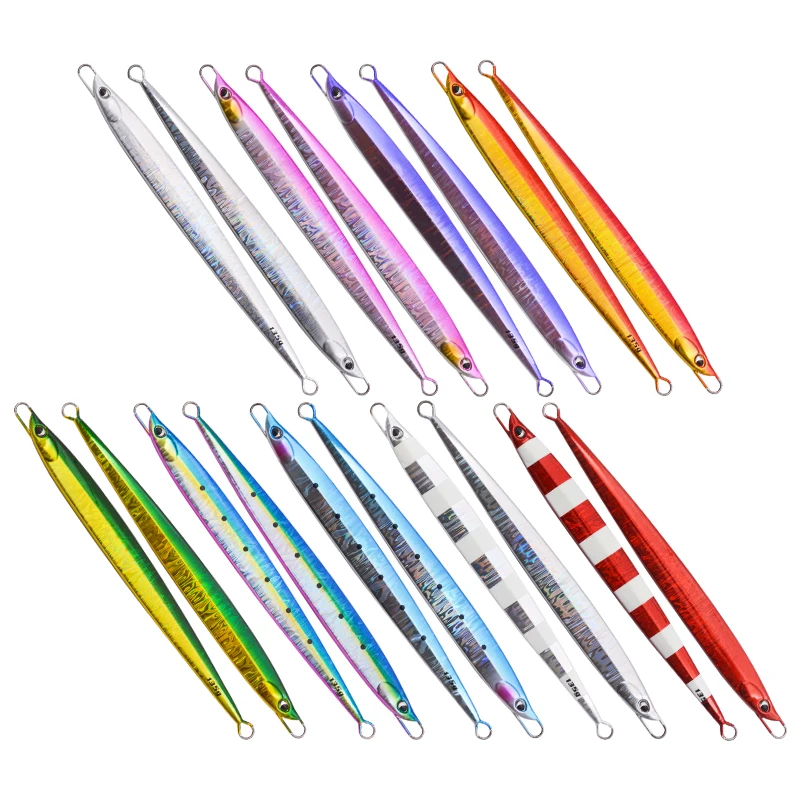 FUNADAIKO - Искусственная приманка для джиггинга Metal jig Luminous fishing Slow 80g100g 135g pesca.