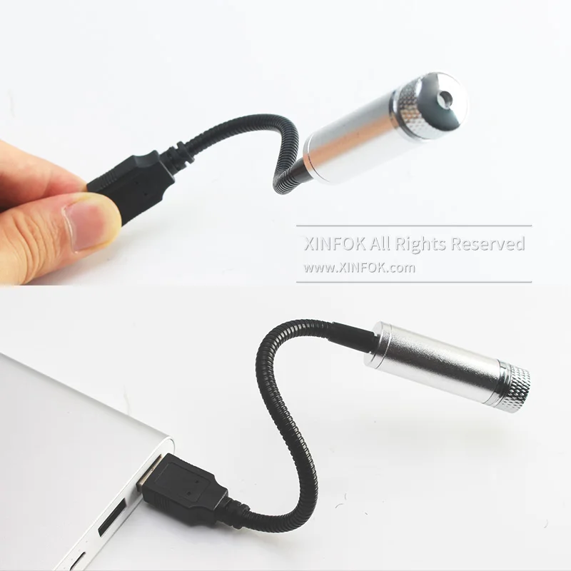 XINFOK DIY светодиодный фонари на крышу автомобиля Лампа проектор красивая звезда