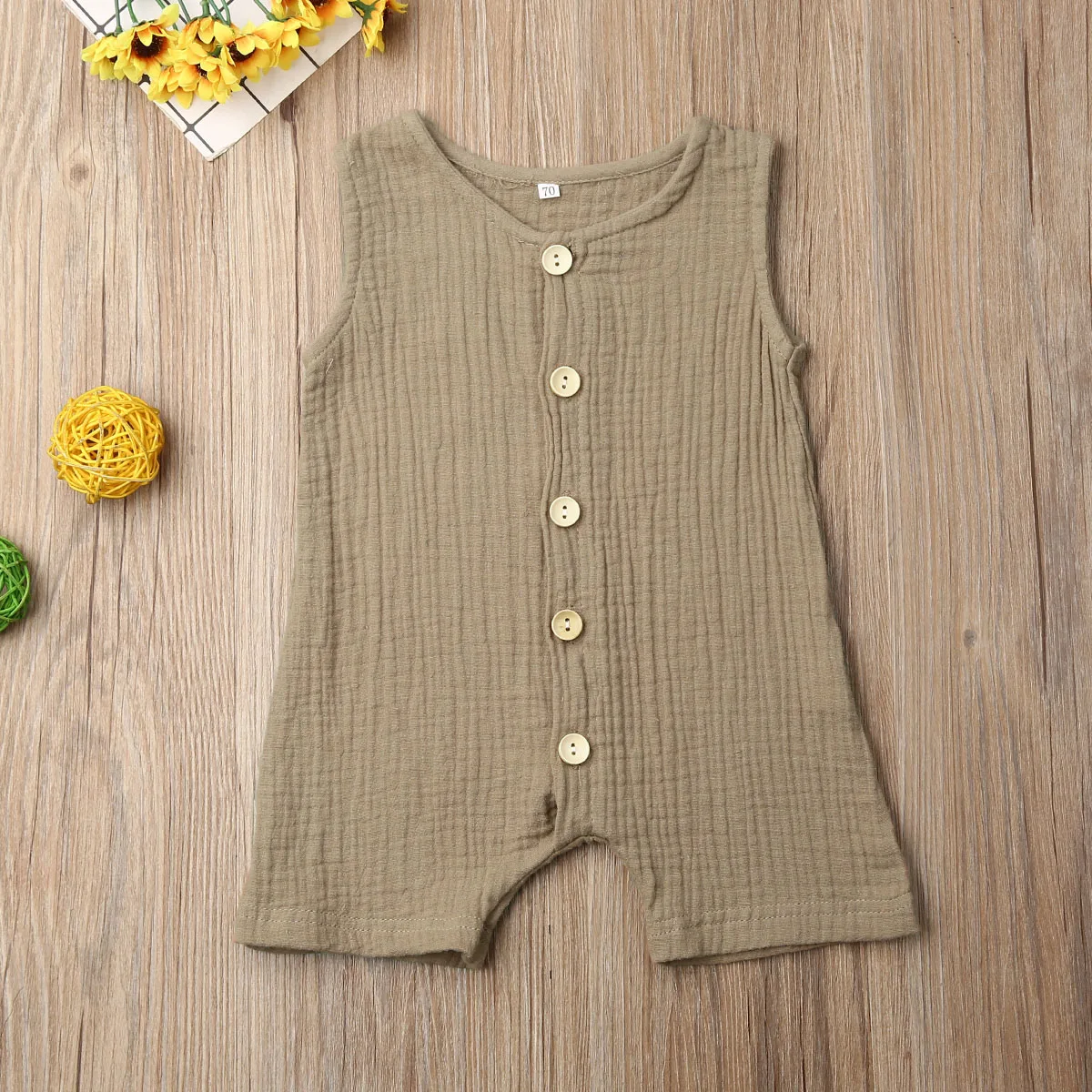 0 24M комбинезоны для новорожденных мальчиков и девочек одежда на пуговицах без