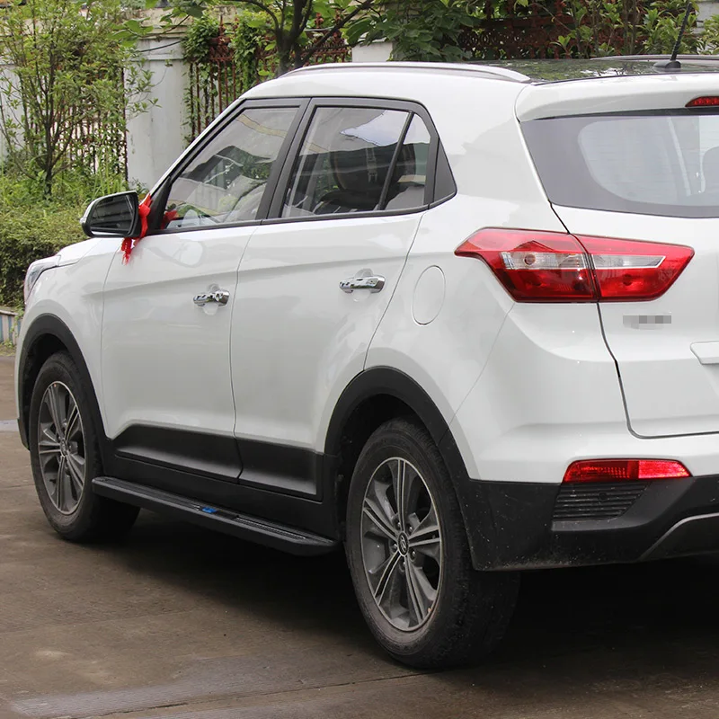 Боковая подножка для HYUNDAI IX35 IX25 SANTAFE TUCSON GRAND SANTAFE|Буксиры и подвесные подножки| |