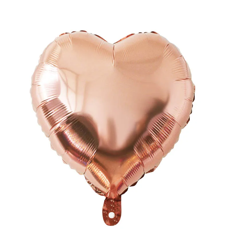 

Happy Birthday Party Decorations Kids Adult Favors Rose Gold Balloon Kit Heart/Star Balloon Foil Letter Number Helium Globos