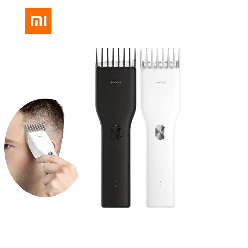 Xiaomi ENCHEN Boost USB электрическая машинка для стрижки волос с двумя скоростями Керамический Резак для волос быстрая зарядка триммер для волос детская машинка для стрижки волос