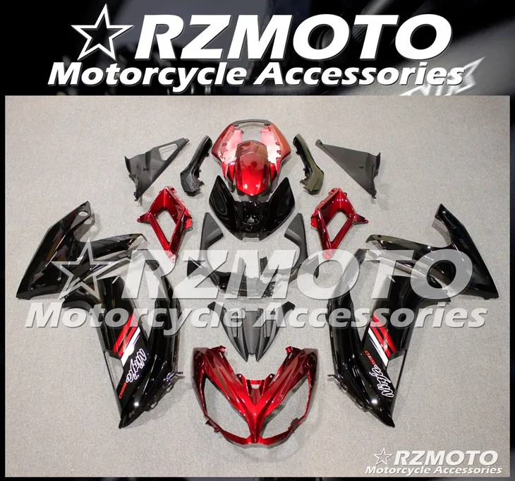 

New ABS Fairings kit Fit for Kawasaki Ninja 650 650R ER6F 2012 2013 2014 2015 2016 12 13 14 15 16 Bodywork set red black