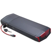 eu us taxes included 250w ebike battery 36v 10ah 13ah 15ah 17ah 500w rear rack battery pack with charger