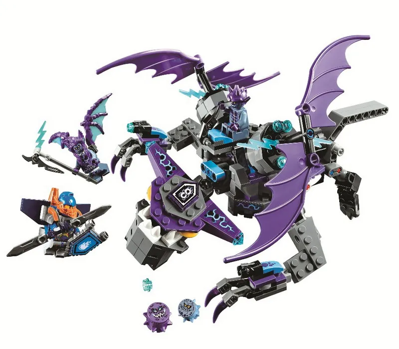 335 шт гелигойл фигура Nexus строительные наборы блоки кирпичики город игрушки для